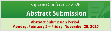 Sapporo Conference 2026 Adstract Submission